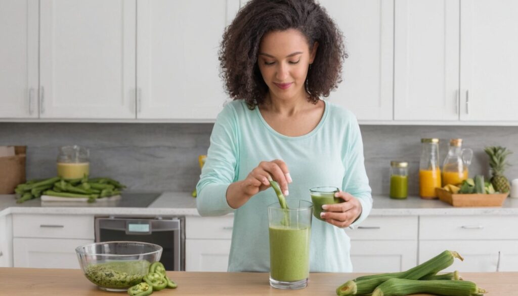 Discover the secret to weight loss with okra smoothies. Low-calorie, high-fiber recipes to keep you satisfied and shed pounds. Try it today!